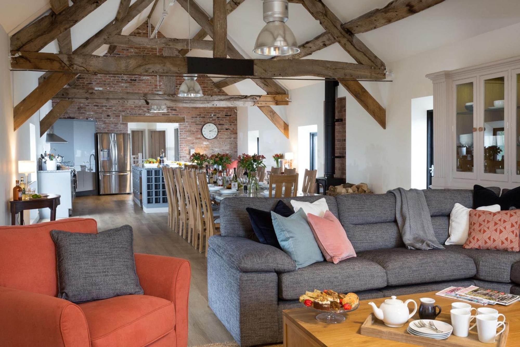 The Barn At Plas Ashpool Sleeps 8 Llandyrnog Eksteriør billede